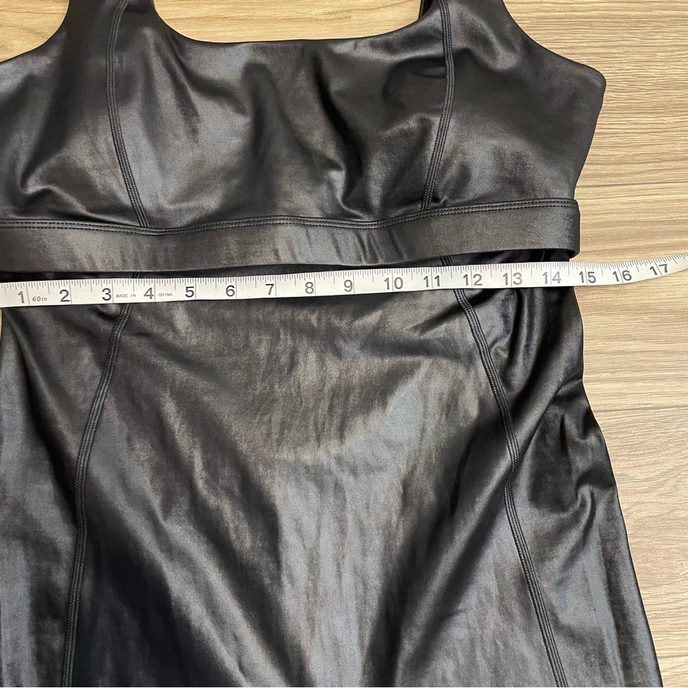 Fabletics Motion365+ Black Shine Athleisure Ankle Length Jumpsuit - Picture 10 of 12